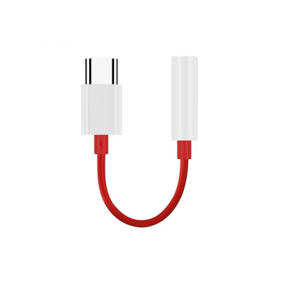 Адаптер USB-C/Jack 3.5mm (JH-E+) Red