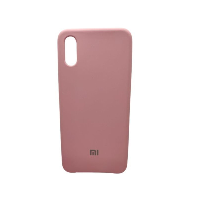 Чехол Silicone Cover Xiaomi Redmi 9A (светло-розовый)